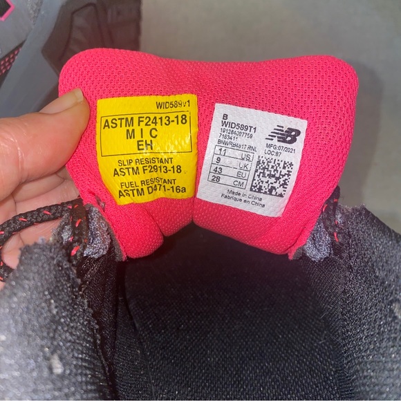 New Balance Industrial 589 V1 composite toe work shoes sneakers 11 NEW - Picture 7 of 7